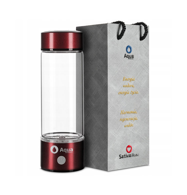 Sativa H2o Asis Przenośny Generator Aktywnego Wodoru-butelka wodorowa