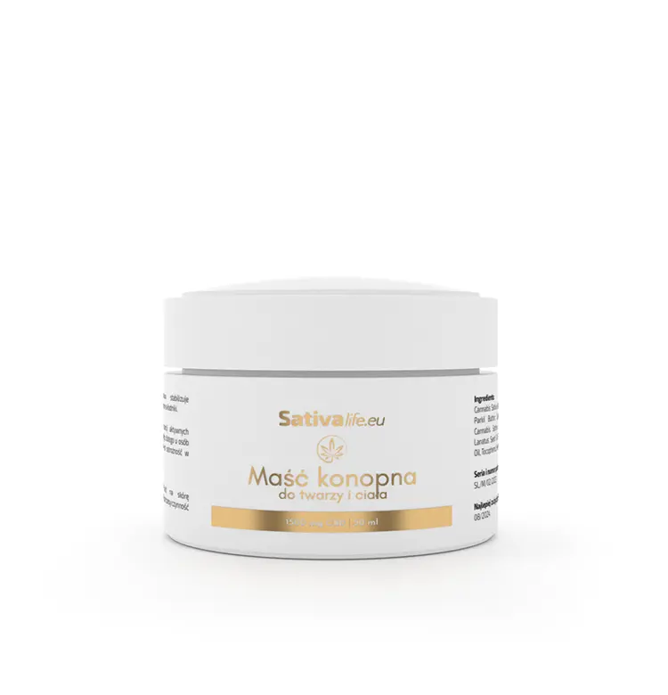 Sativa Maść konopna 1500mg CBD 50ml