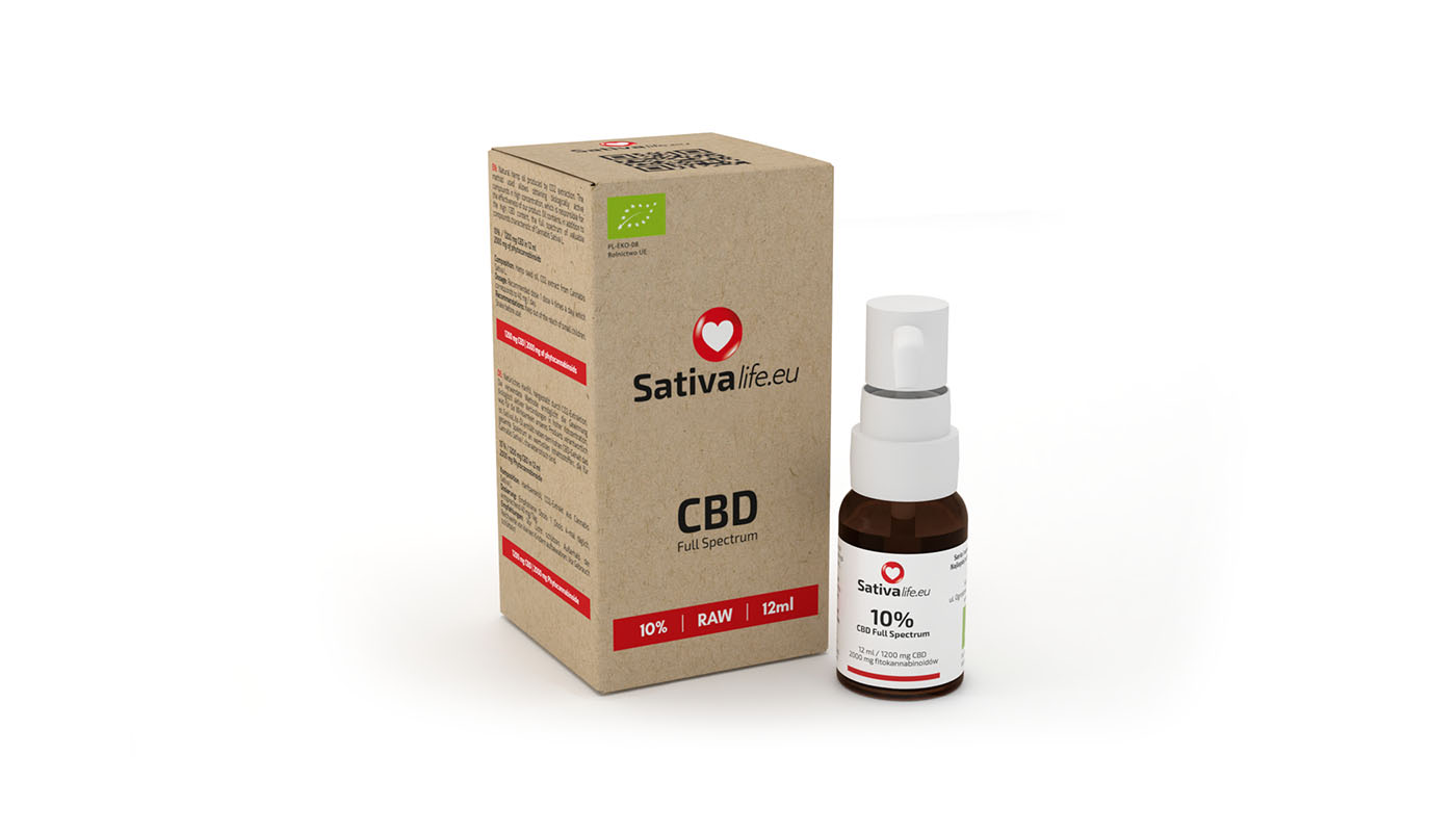 Sativa Olejek CBD 10% 12ml